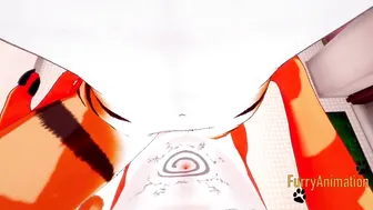 Hairy Anime: Tiger Smashed by a Fox