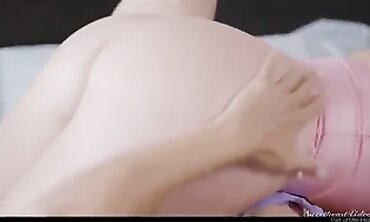 Angela & Dana's Lesbian Threesome - POV Blowjob, Pussy Licking, Double Penetration