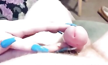 Kenzie Reeves and Danny D in a Light Blue Compilation