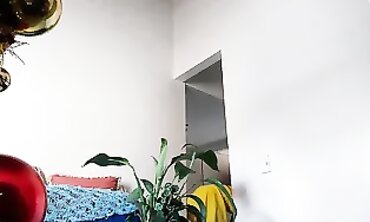 Latina MILF Ex-Wife Cleans in Yellow Sundress