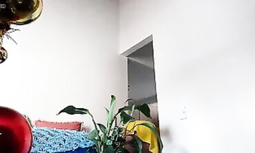 Latina MILF Ex-Wife Cleans in Yellow Sundress