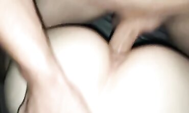 POV: College Lovers Get Raw Doggystyle Creampie