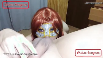 Green Eyes Gets a Rimming Cumshot on Her Face