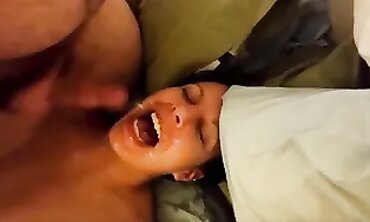 Explosive Orgasm For Wicked Step Mommy POV Blowjob & Creampie