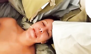 Explosive Orgasm For Wicked Step Mommy POV Blowjob & Creampie