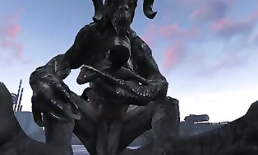 Fallout 4 Deathclaw POV Hardcore Hentai