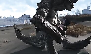 Fallout 4 Deathclaw POV Hardcore Hentai