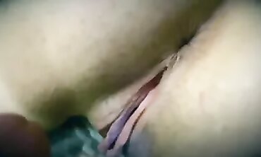 POV: Milky Shows Off Her PHAT Ass And Gaping White Cunt