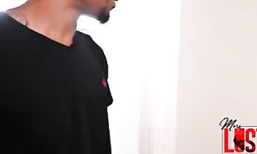 Vixen Vanity's Crimson Head Gets Stretched by a Massive Black Cock