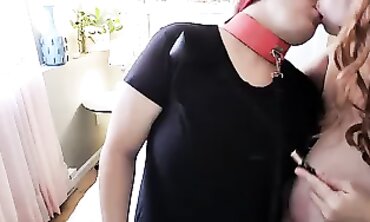 BBW Fiance Dominates Wife in Rough Lesbian Webcam Sex