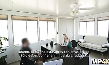 VIP4K. La Bailarina de Striptease y el Casting