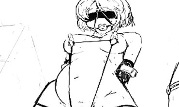 Hungarian Domme Hypnotizes Gimp in BDSM Roleplay