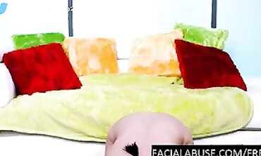 Rough Deep Throat Action With Sweet Asian Brunette