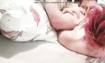 Redhead Milf Licks Sex Toy