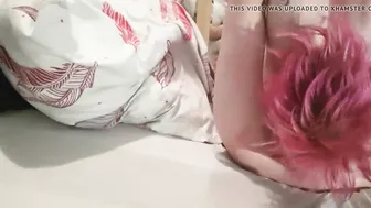 Redhead Milf Licks Sex Toy