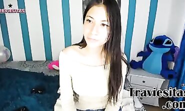 Hot Latina Masturbates in Colombia - Colombian Beauty Fingers Huge Clit