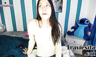Hot Latina Masturbates in Colombia - Colombian Beauty Fingers Huge Clit
