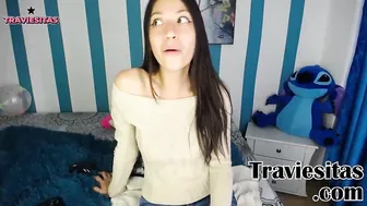 Hot Latina Masturbates in Colombia - Colombian Beauty Fingers Huge Clit