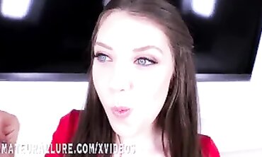 Elena Koshka Takes a Thick Cock Deepthroat and Cowgirl