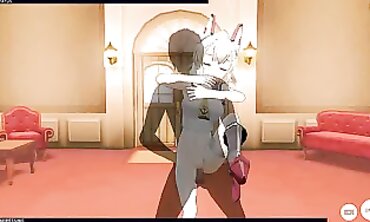 3D Ayanami Cosplay Rough Sex and Creampie