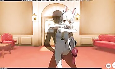 3D Ayanami Cosplay Rough Sex and Creampie