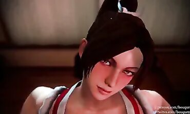 Mai Shiranui 3D Porn Game Compilation