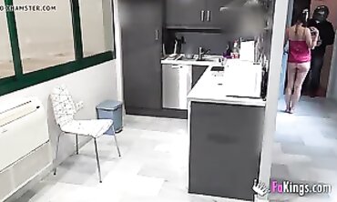 Alana Jacking Off While Delivery Stepbro Watches