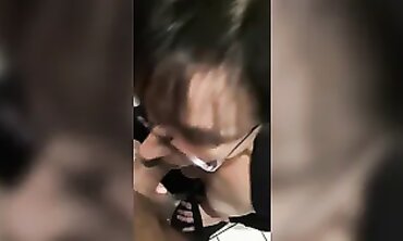 Wood#two Suite: French Brunette MILF Amateur Blowjob
