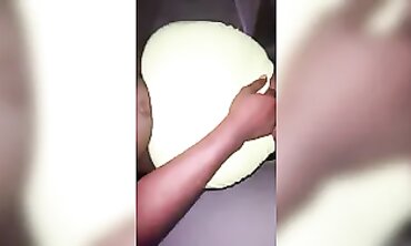 African Babe With Huge Booty Takes Double Penetration