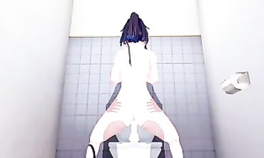 Maki Oze: FireForce 3D Hentai Animation
