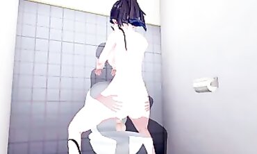 Maki Oze: FireForce 3D Hentai Animation