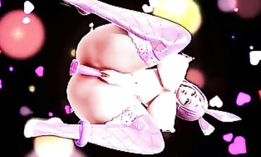 THICC Bunny Momo Gets Fingered With a Dildo