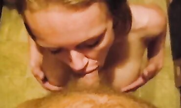 POV MILF Lizzy Gets Deep Throated and Fucked in a Trailer