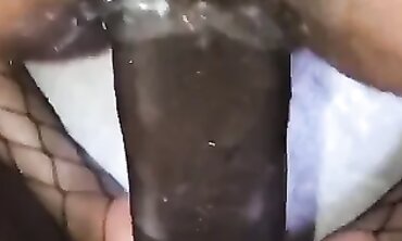 Petite African Beauty with a Big BBC