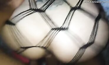 Latina Stepdaughter Squirts and Takes a Creampie