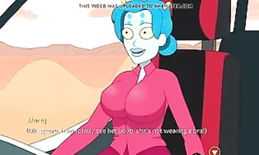 Rick And Morty's Alien Step Mom Fucks Her Way To The Top In A Wild Sex Party