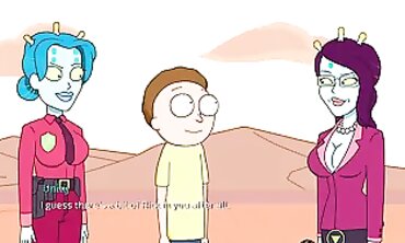 Rick And Morty's Alien Step Mom Fucks Her Way To The Top In A Wild Sex Party