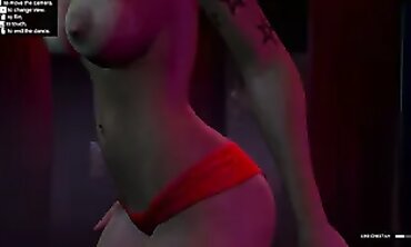Cluby76 Gets a Lap Dance at Strepclub GTA 5