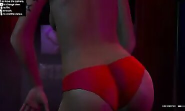 Cluby76 Gets a Lap Dance at Strepclub GTA 5
