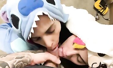Bae Latinas into onesies gives head