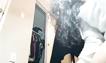 Cute Brunette Latina Gets Gaping Anal Fuck on Her Meaty Ass