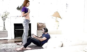 Scarlett Mae Gets Rough Massage & Deep Throat from Jake Adams