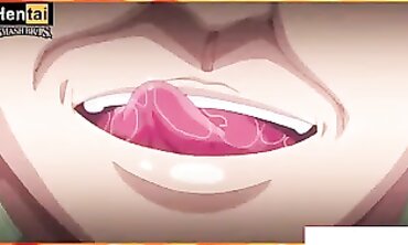 Uncensored Asian MILF Animation: Blowjob & Creampie Part 2
