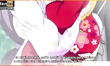 Uncensored Asian MILF Animation: Blowjob & Creampie Part 2