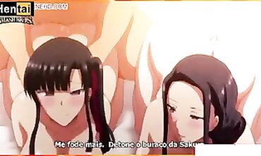 Uncensored Asian MILF Animation: Blowjob & Creampie Part 2