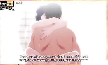 Uncensored Asian MILF Animation: Blowjob & Creampie Part 2