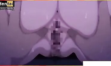 Uncensored Asian MILF Animation: Blowjob & Creampie Part 2