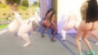 Lulus Hefty Butt Soiree