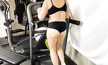 Fit MILF VixsMan Shows Off Her Big Tits And Ass Naked At The Gym
