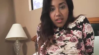 Innocent Latina Stepdaughter Gets Hardcore Morning Sex
